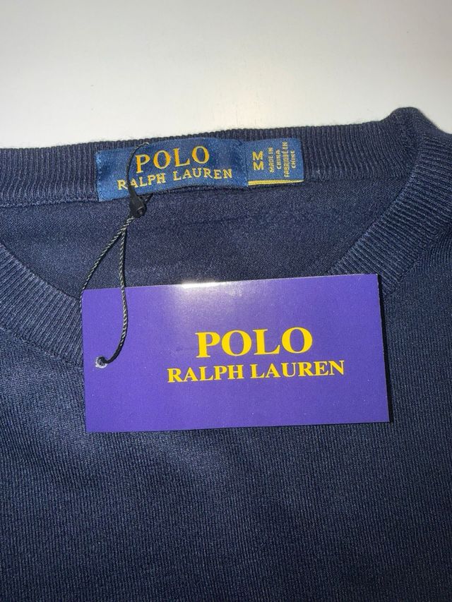 Polo Ralph Lauren Jersey Azul Talla M