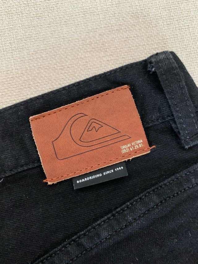 Pantalón Quiksilver Negro Hombre Talla 32