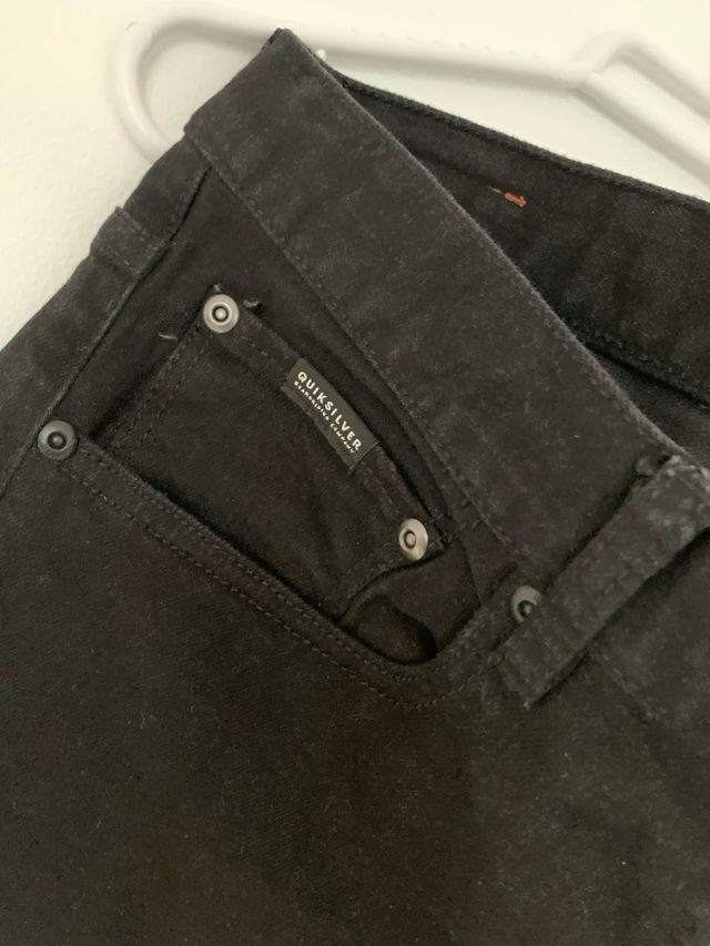 Pantalón Quiksilver Negro Hombre Talla 32