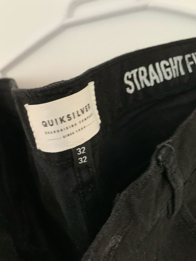 Pantalón Quiksilver Negro Hombre Talla 32