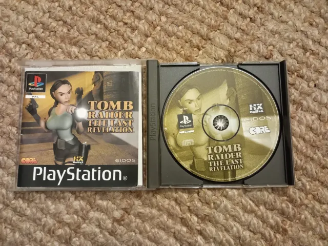 Tomb Raider: The Last Revelation PS1 PAL