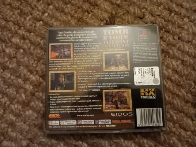 Tomb Raider: The Last Revelation PS1 PAL