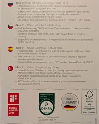 Silla coche Britax Romer DUALFIX M i-SIZE