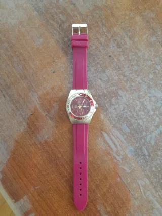 Reloj Calgari Rosa y Dorado