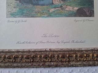 2 Cuadros Antiguos The Sisters y The Cavalier