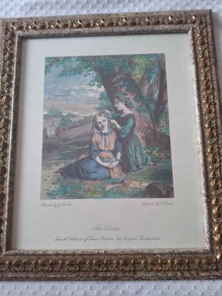 2 Cuadros Antiguos The Sisters y The Cavalier