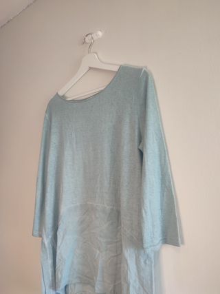 Blusa Southern Cotton azul – Talla M, buen estado