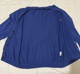 Cardigan Etro blu taglia M 100% cotone