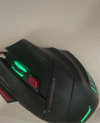 Mouse Gaming Andowl Nero/Rosso