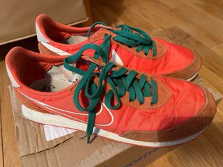 Zapatillas Nike Naranja y Verde