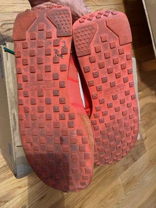 Zapatillas Nike Naranja y Verde