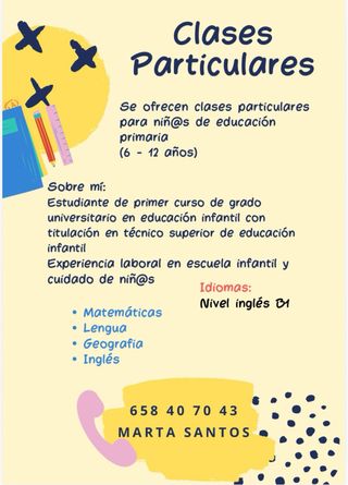 Clases particulares Sevilla