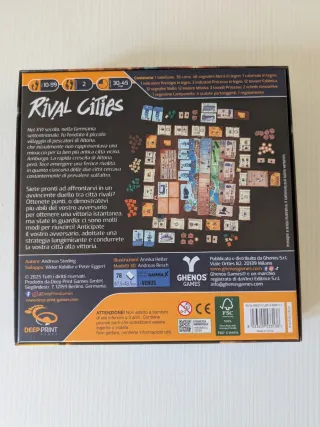 Rival Cities - Gioco da tavolo