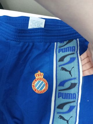 Pantalón Chándal RCD Espanyol Puma Talla M