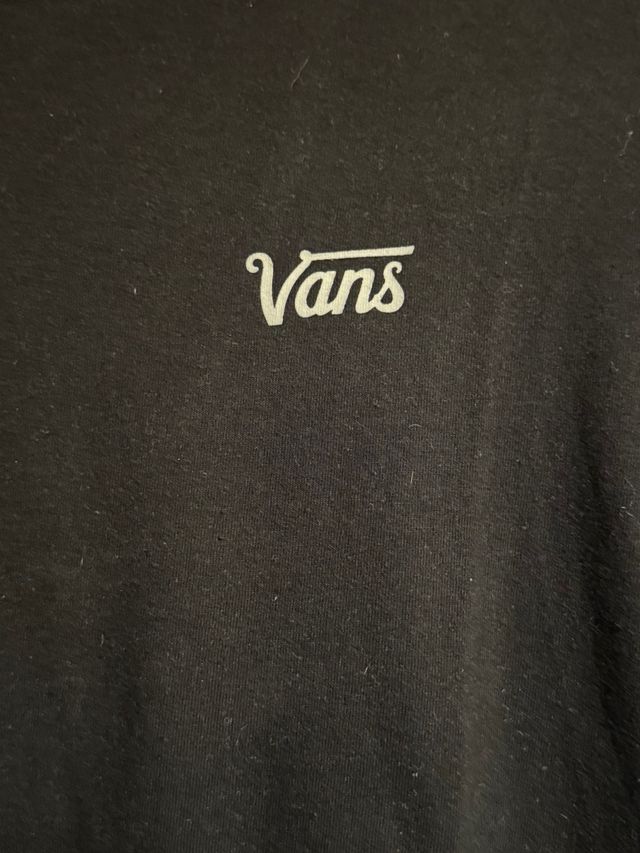 Camiseta Vans Negra.