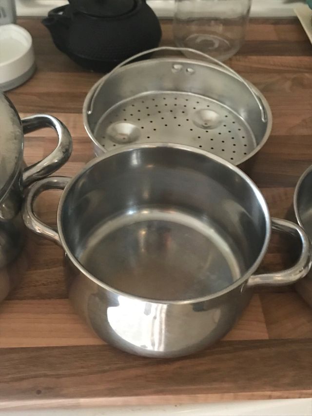 Batería de cocina Bageria acero inoxidable