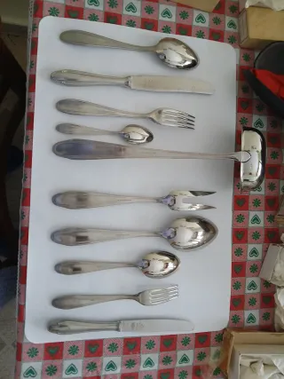 Servizio posate acciaio inox anni 60