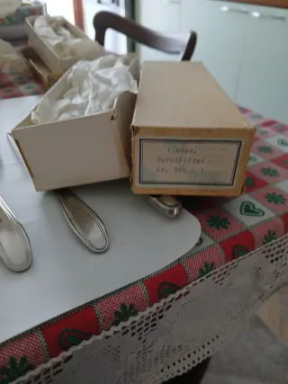 Servizio posate acciaio inox anni 60