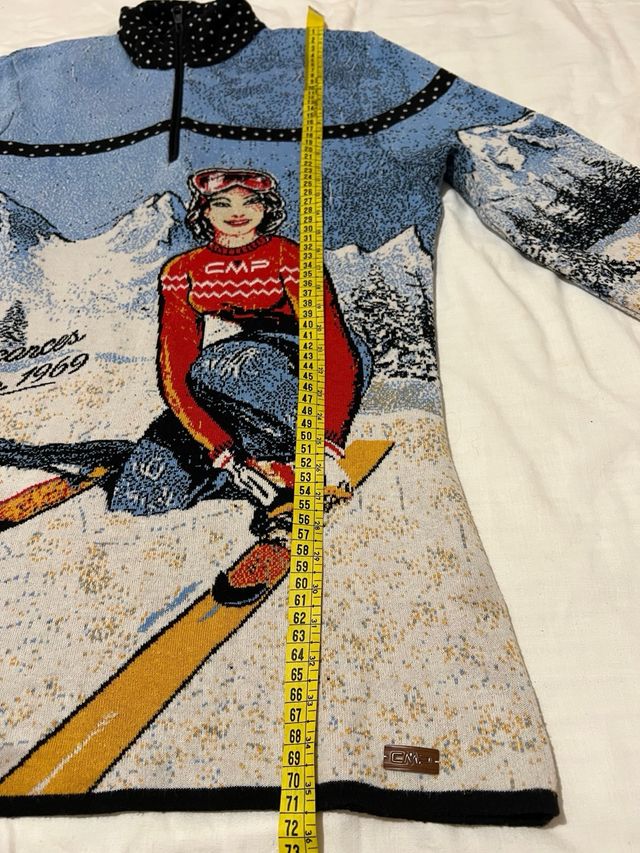 Maglione CMP Sci Retro Zip Donna