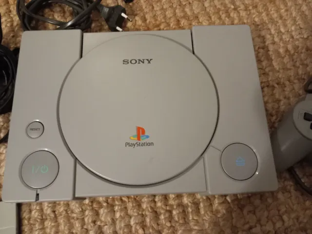 PlayStation 1 Sony Grigia Completa