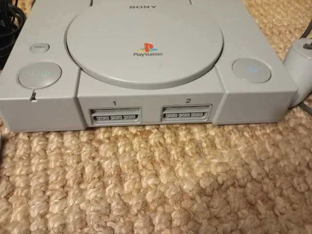 PlayStation 1 Sony Grigia Completa