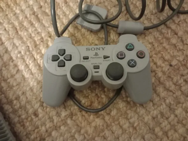 PlayStation 1 Sony Grigia Completa