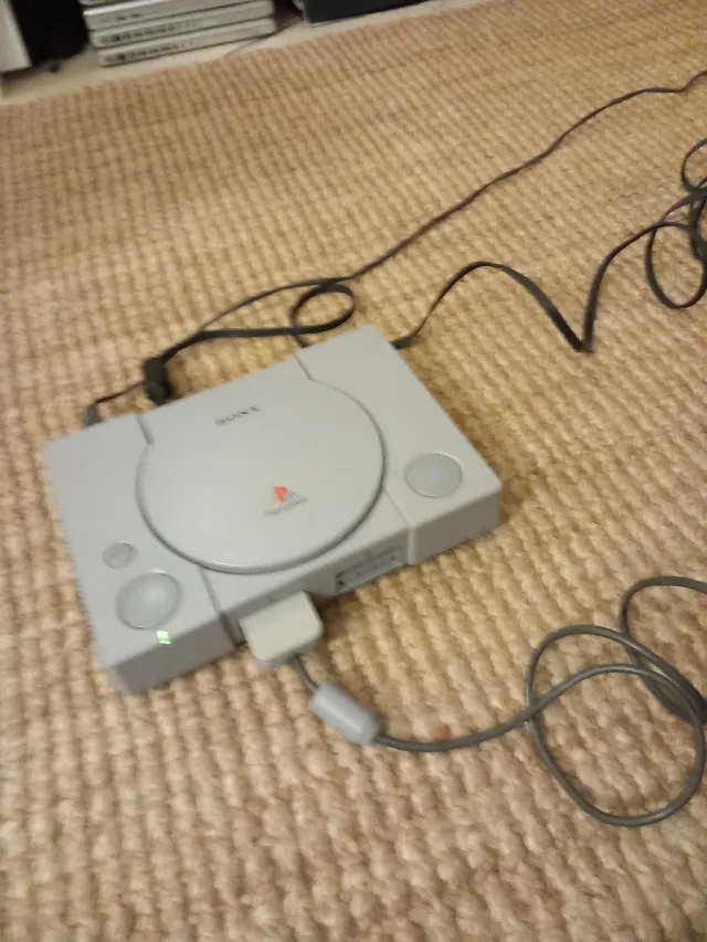 PlayStation 1 Sony Grigia Completa