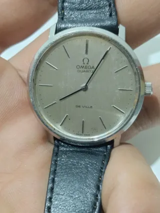 Omega De Ville Quartz de acero