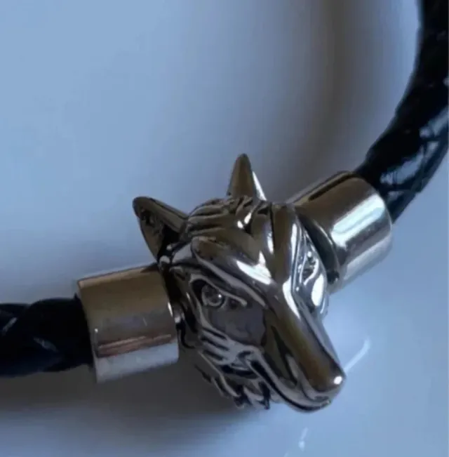 Lote Pulseras Lotus Cuero Trenzado