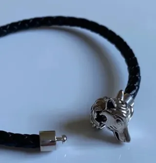 Lote Pulseras Lotus Cuero Trenzado