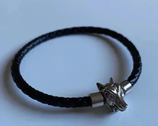 Lote Pulseras Lotus Cuero Trenzado