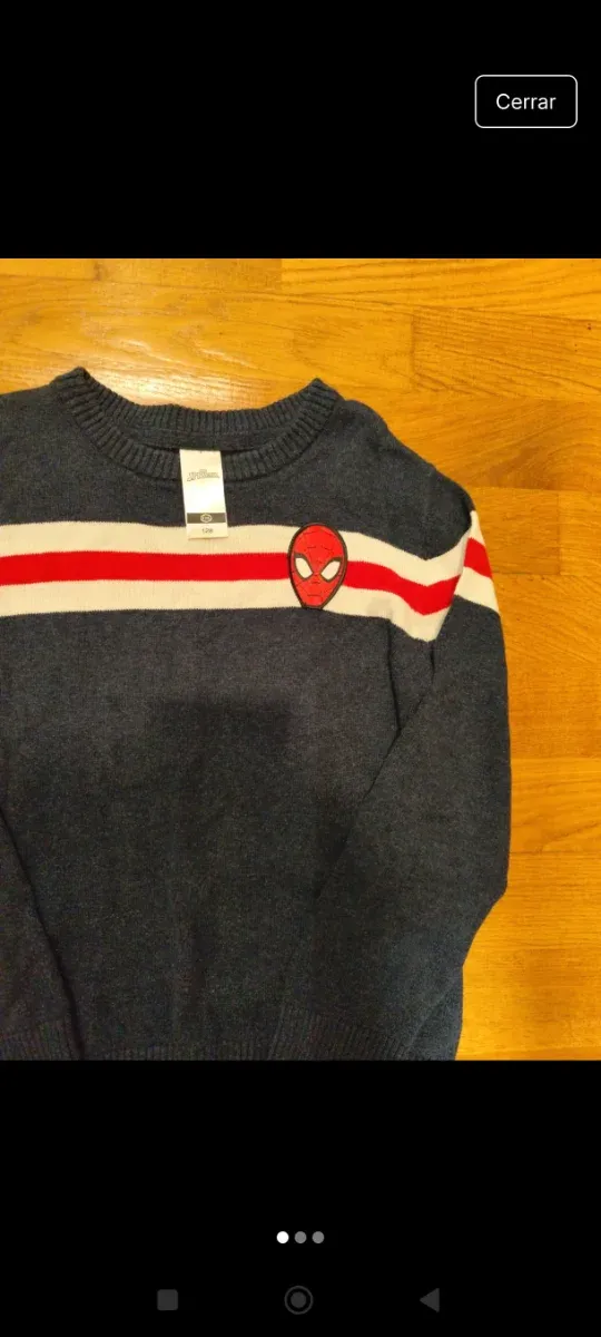 Jersey Spiderman niño