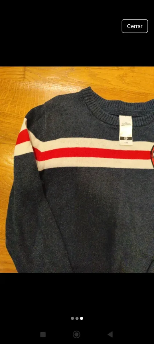 Jersey Spiderman niño