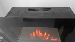 Calefactor eléctrico efecto leña