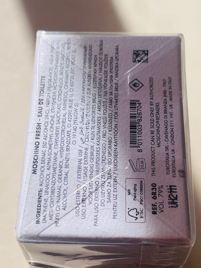 Moschino Eau de Toilette 50 ml