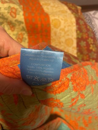 Colcha Cama Matrimonio Multicolor