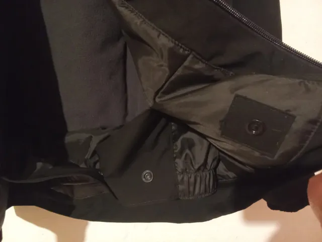 Chaqueta Wedze Negra con Capucha