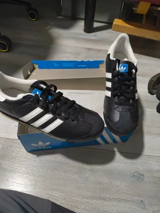 Zapatillas Adidas Dragon Negro/Blanco Talla 44