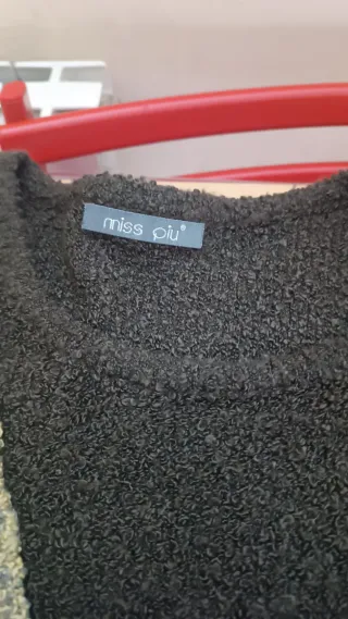 Jersey Lana Marrón y Verde Talla Única (XL/XXL)