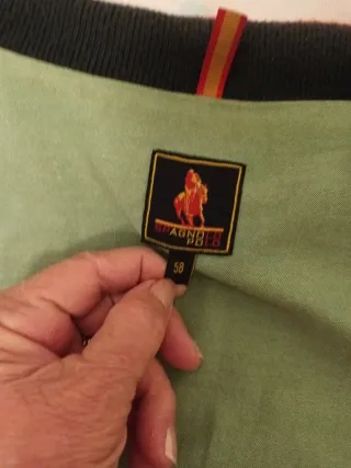 Chaqueta Bomberos Caballero Azul