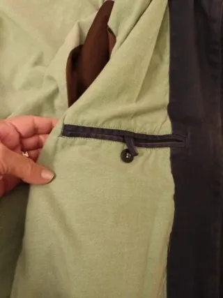 Chaqueta Bomberos Caballero Azul