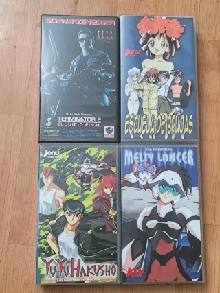 Lote 9 Películas VHS: Novia de Chucky, Robocop 2,