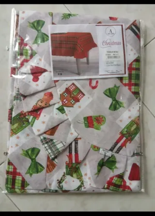 Tovaglia x12 posti Natale