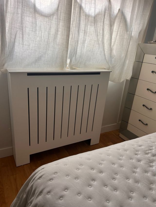 Cubre radiador blanco diseño moderno