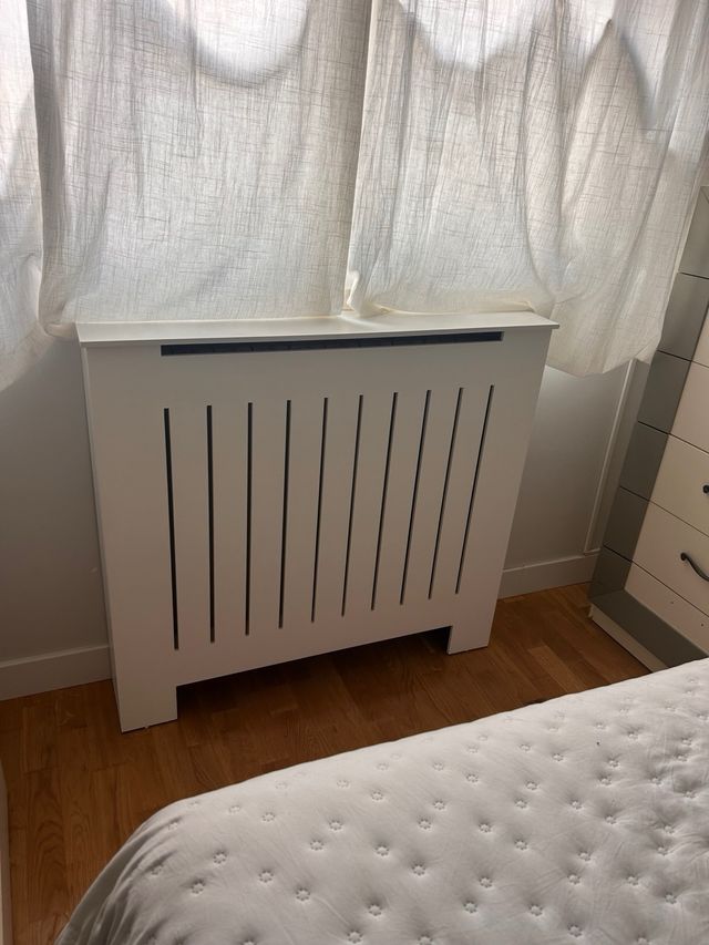 Cubre radiador blanco diseño moderno