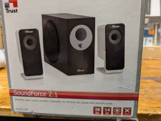 Altavoces Trust SoundForce 2.1 con Subwoofer