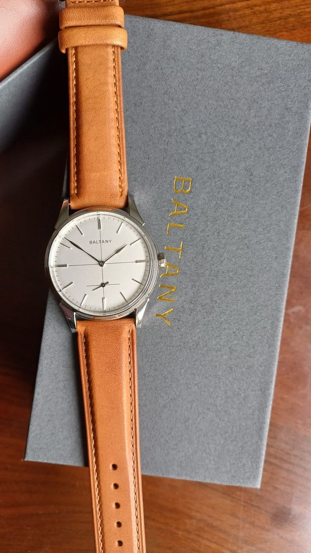 Reloj Baltany S4092 Small Seconds Marrón/Plata