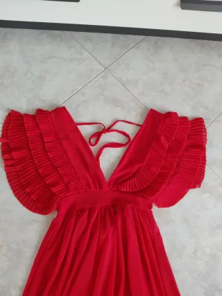 Abito elegante rosso tg M