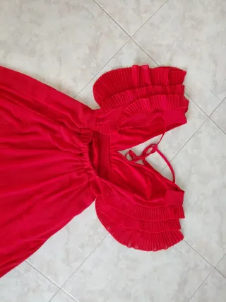 Abito elegante rosso tg M