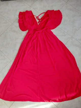 Abito elegante rosso tg M